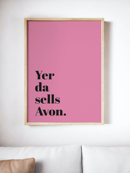 Bundle of 5 A4 Colour Scottish Sayings and A5 Dictionary Definition Prints - Sample/Seconds