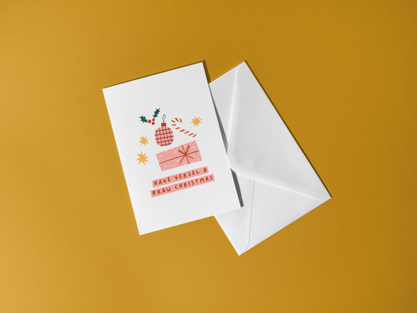 Braw Christmas Card | Scottish Christmas Card | Have Yersel a Braw Christmas | A6 Xmas Card | Funny Scots Christmas Card | Scottish Gift