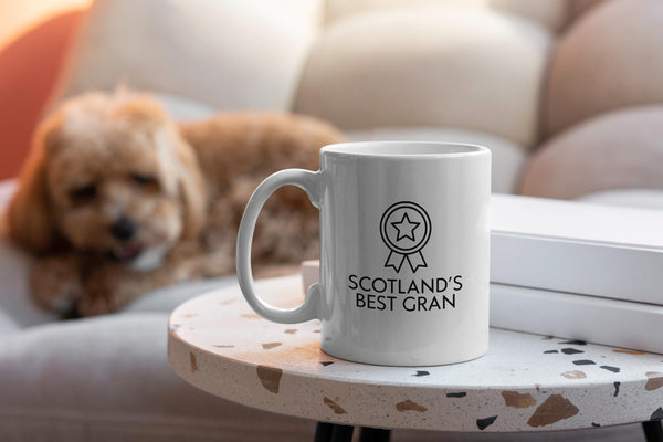 Scotland’s Best Gran Mug – Funny Scottish Granny Gift | Scotland Gran Mug | Birthday Gift for Her | Mother’s Day Gift | Grandma Mug