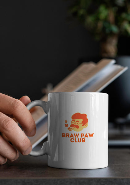 Funny Scottish Mug - Braw Paw Club Scots Saying | Scottish Dad Gift | Gift for Dad | Scotland Father's Day Gift | Scottish Gift for Him