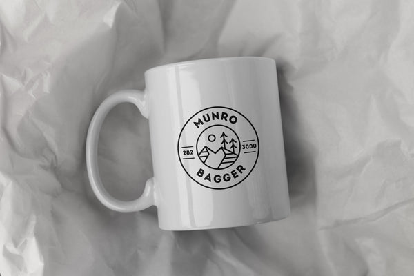 Munro Bagger Mug | Scottish Hiking Gift | Munro Bagging Coffee Cup | Hillwalking Gift Scotland | Outdoor Lover Mug