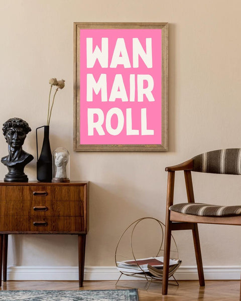 Scottish Breakfast Print | Funny Scottish Kitchen Decor | Scottish Food Poster | Scots Slang Wall Art (Unframed)