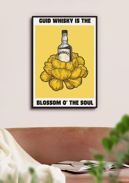Guid Whisky Is The Blossom O' The Soul UNFRAMED PRINT