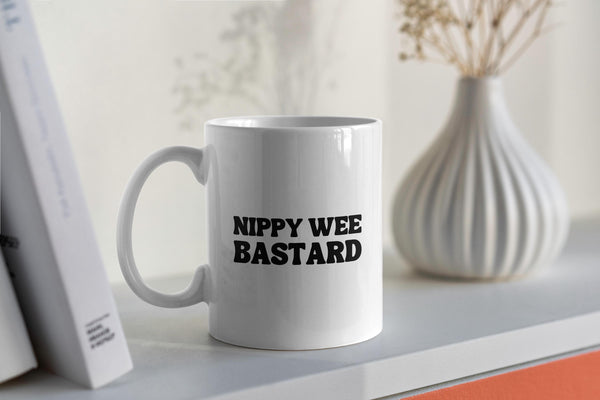 Funny Scottish Slang Mug - Nippy Wee Bastard Scots Saying | Gift for Brother | Cheeky Gift | Scottish Humour Mug | Gift for Friend