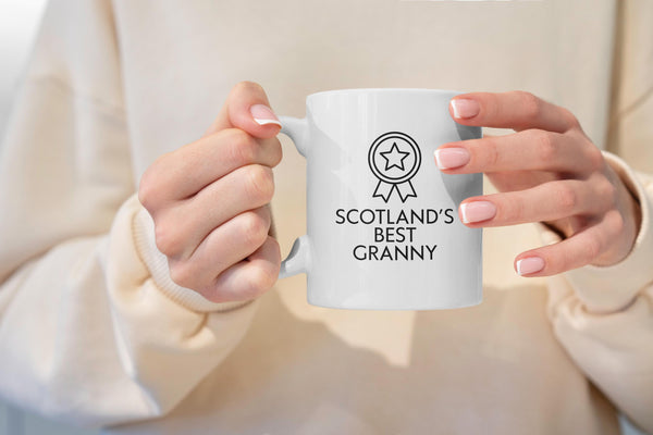 Scotland’s Best Granny Mug – Funny Scottish Gran Gift | Scotland Granny Mug | Birthday Gift for Her | Mother’s Day Gift | Grandma Mug
