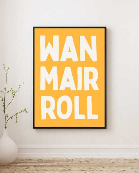 Scottish Breakfast Print | Funny Scottish Kitchen Decor | Scottish Food Poster | Scots Slang Wall Art (Unframed)