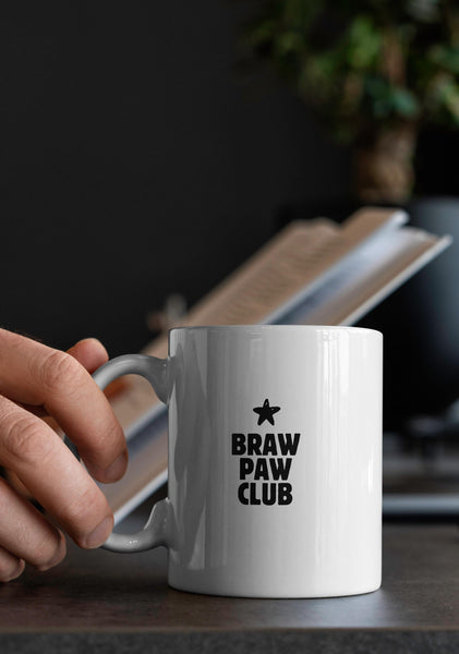 Funny Scottish Mug - Braw Paw Club Scots Saying | Scottish Dad Gift | Gift for Dad | Scotland Father's Day Gift | Scottish Gift for Him