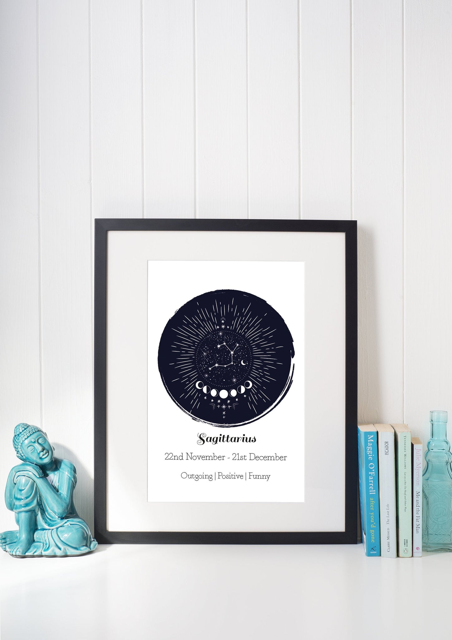 Sagittarius Birthday Zodiac Horoscope Unframed Print