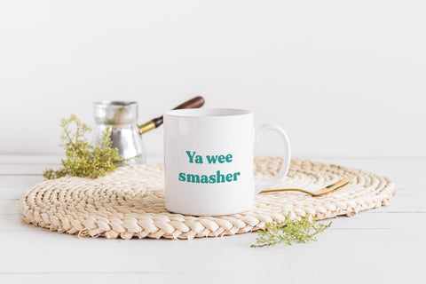 Ya Wee Smasher Mug | Scots Scotland Slang Scottish Housewarming Gift