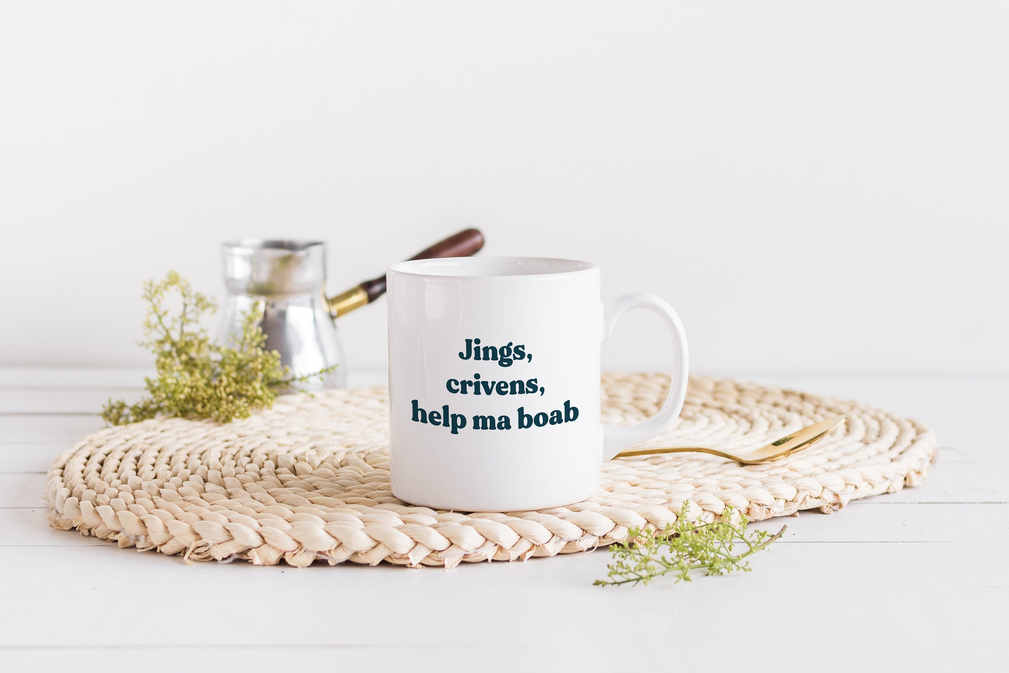 Jings, Crivens, Help Ma Boab Mug | Scots Scotland Slang Scottish Housewarming Gift