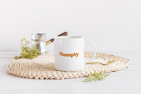 Numpty Mug | Scots Scotland Slang Scottish Housewarming Gift