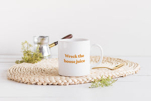 Wreck the Hoose Juice Mug | Scots Scotland Slang Scottish Housewarming Gift