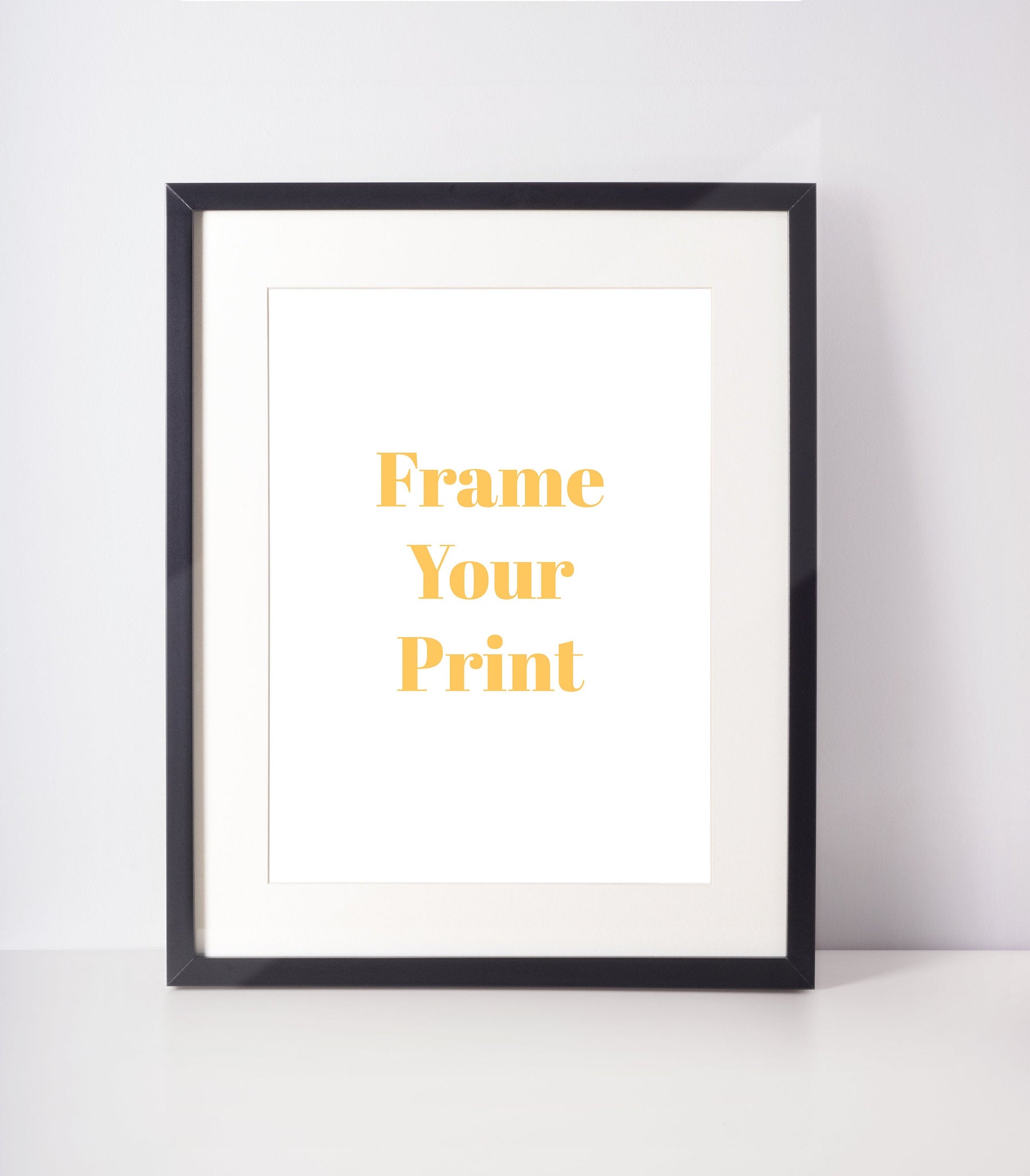 Frame Your Print Add-on Item