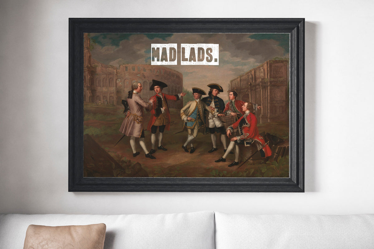 Mad Lads Unframed Print – Kalloway Design
