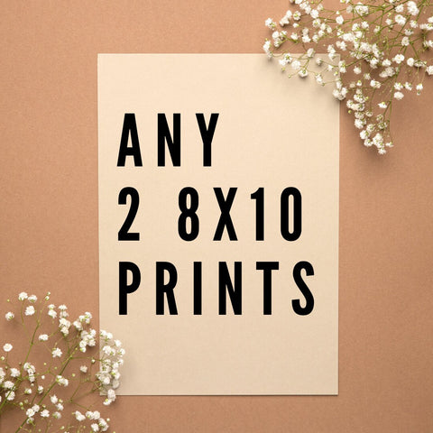 Any 2 8x10 Prints Bundle Offer